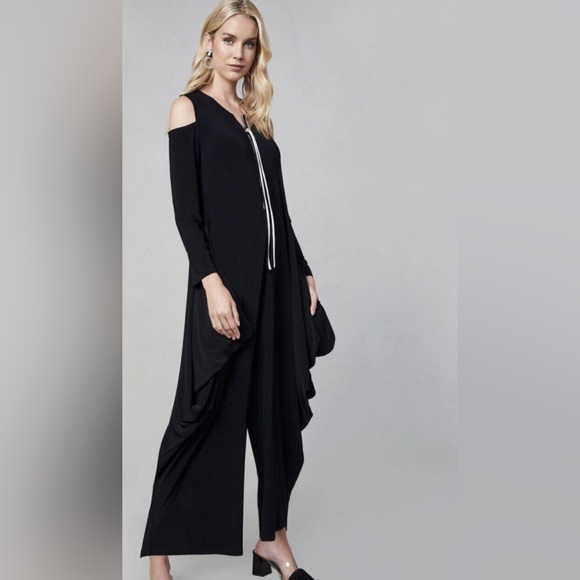 Joseph Ribkoff Harem Pant Jumpsuit Romper, Size 12 - Picture 4 of 12